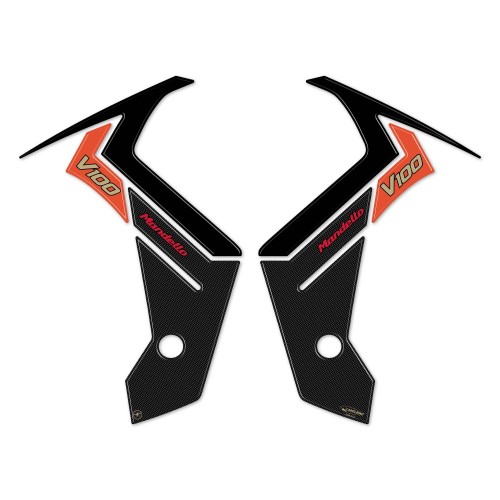 Pegatina de protección guardabarros compatible con Moto Guzzi V100 Mandello 2022-2025 2