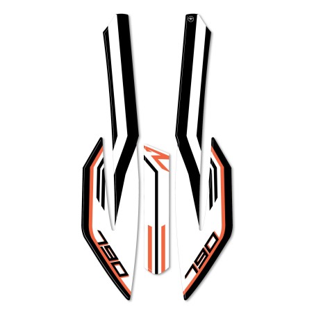 Adesivo Protezione Parafango moto compatibile con KTM 790 Adventure R 2019-20