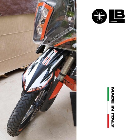 Adesivo Protezione Parafango moto compatibile con KTM 790 Adventure R 2019-20
