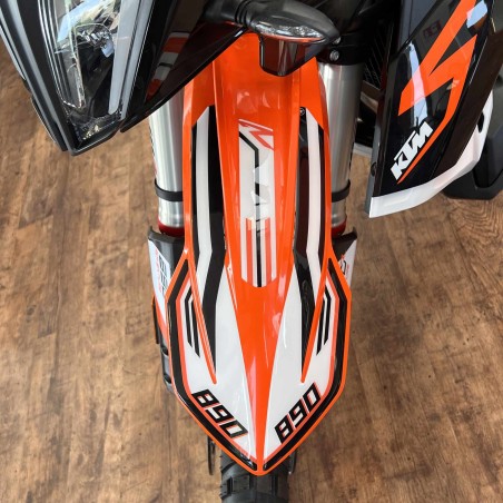 Adesivo Protezione Parafango moto compatibile con KTM 890 Adventure R 2021-23