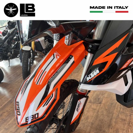 Adesivo Protezione Parafango moto compatibile con KTM 890 Adventure R 2021-23