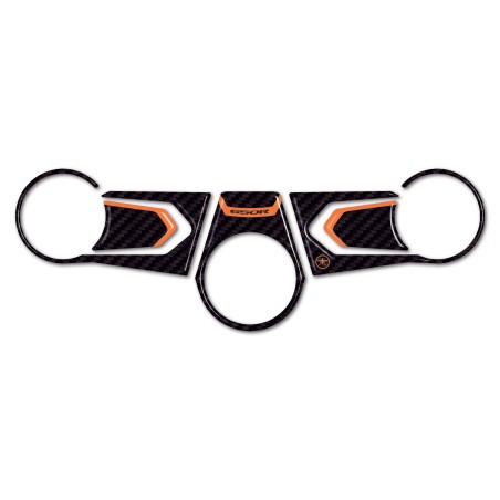 Adesivo Protezione piastra forcella sterzo moto compatibile con Honda Cbr 650 r