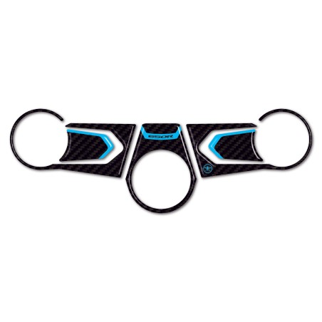 Adesivo Protezione piastra forcella sterzo moto compatibile con Honda Cbr 650 r