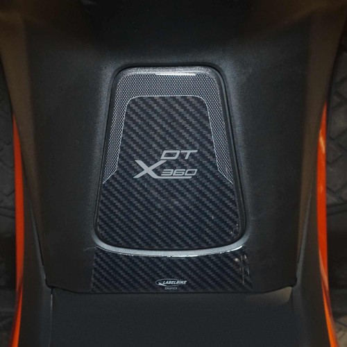 Adesivo Protezione sportello scooter compatibile con Kymco DTX 360 125 300 350