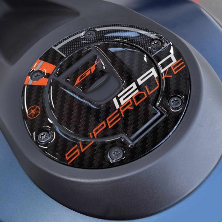 Adesivo protezione tappo serbatoio Keyless compatibile con KTM 1290 SuperDuke GT