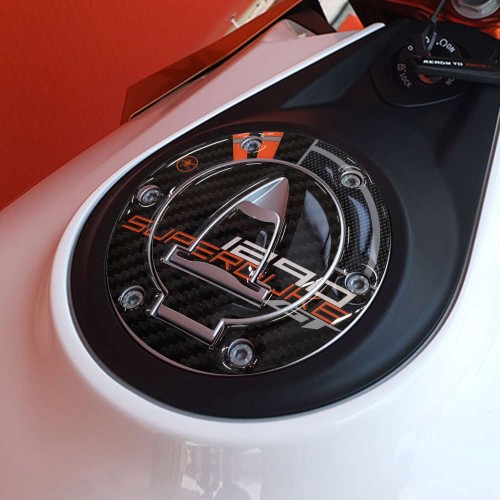 Adesivo protezione tappo serbatoio moto compatibile con KTM 1290 Super Duke GT