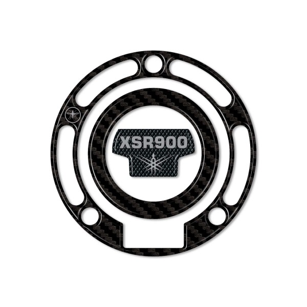 Adesivo resina 3D Protezione tappo serbatoio compatibile con Yamaha XSR900 2022