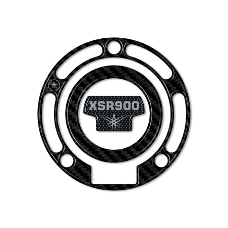Adesivo resina 3D Protezione tappo serbatoio compatibile con Yamaha XSR900 2022