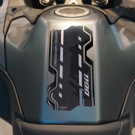 Paraserbatoio moto Adesivo in resina gel 3D Protezione serbatoio compatibile con Honda Nt1100 2022 - 2023