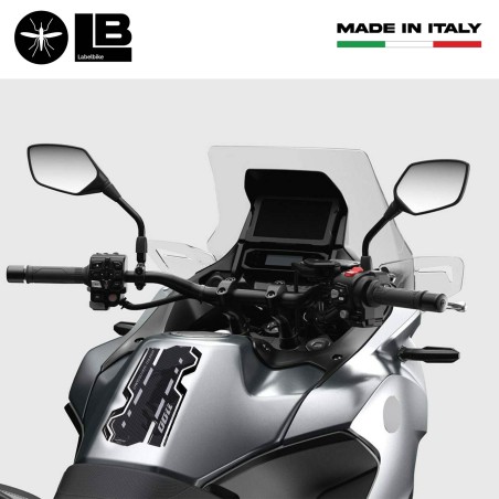 Paraserbatoio moto Adesivo in resina gel 3D Protezione serbatoio compatibile con Honda Nt1100 2022 - 2023