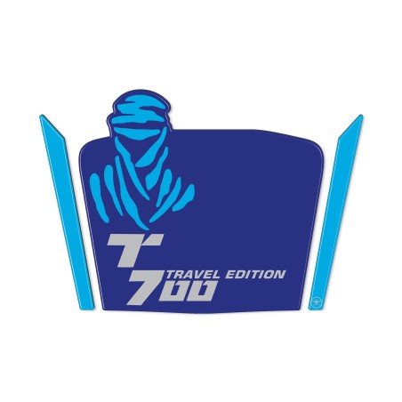 Adesivo resina gel 3D Protezione Cupolino compatibile con Yamaha Tenere 700 2022