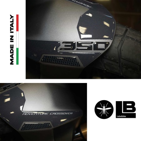 Adesivo resina gel 3D Protezione Parafango compatibile con Honda ADV350 2022-23