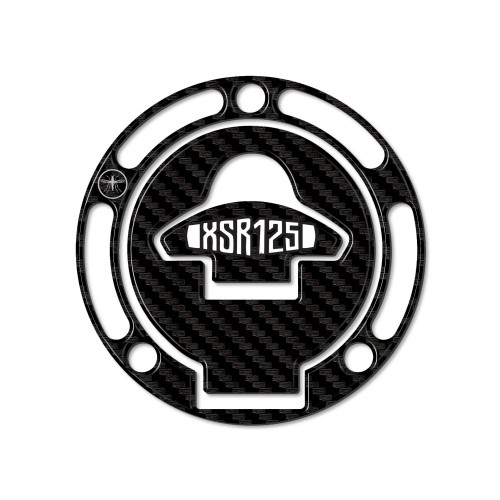 Adhesive resin gel 3D Tank cap protection compatible with Yamaha XSR125 2