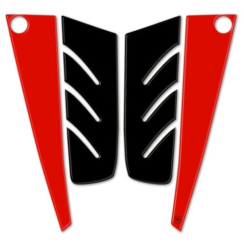 ADESIVO Resinato 3D PEDANA ANTERIORE TMAX 530 Stickers per YAMAHA T max 2012-16 2
