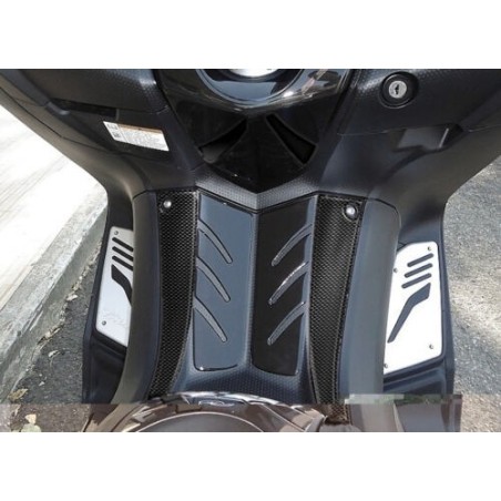 ADESIVO Resinato 3D PEDANA ANTERIORE TMAX 530 Stickers per YAMAHA T max 2012-16