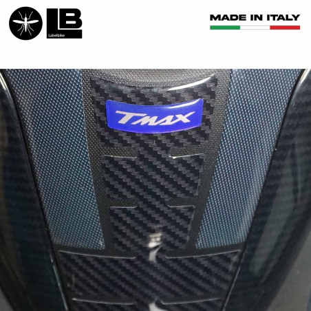 Adesivo resinato 3D Protezione Borchia Tunnel compatibile con Yamaha Tmax 2022