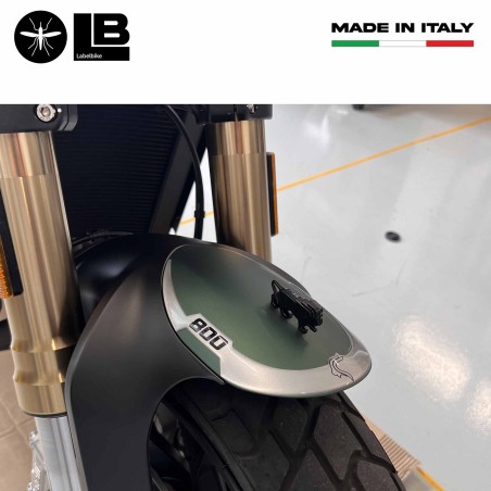 Adesivo resinato 3D Protezione parafango compatibile con Benelli Leoncino 800