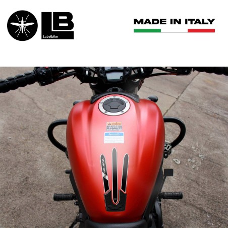 Adhesivo protector de depósito de resina 3D compatible con motos Kawasaki Vulcan S