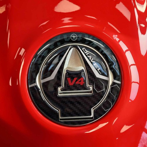 3D Resin Sticker Tank Cap motorbike compatible with Ducati Diavel v4 2023