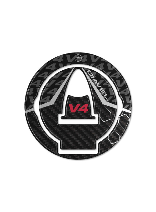 3D Resin Sticker Tank Cap motorbike compatible with Ducati Diavel v4 2023 2