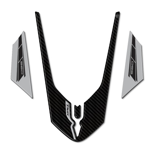 Adesivo resinato gel 3D Protezione parafango compatibile con Yamaha Tmax 2022 2