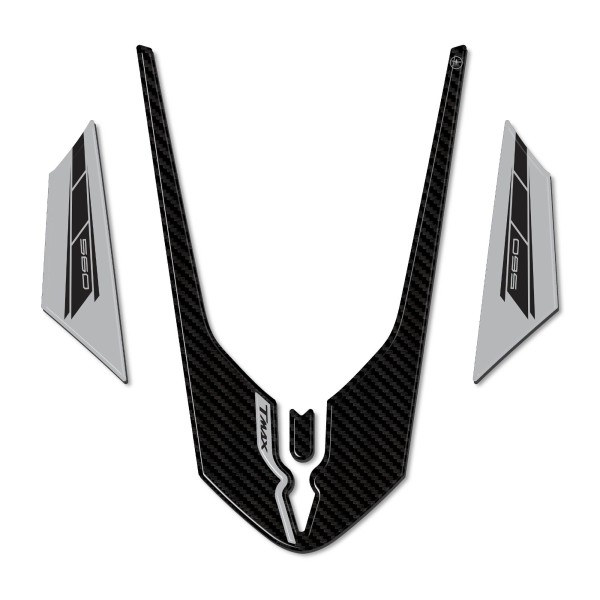 Adesivo resinato gel 3D Protezione parafango compatibile con Yamaha Tmax 2022