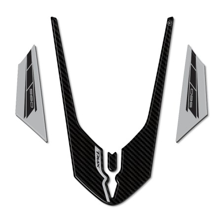 Adesivo resinato gel 3D Protezione parafango compatibile con Yamaha Tmax 2022