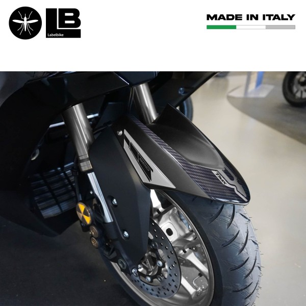 Adesivo resinato gel 3D Protezione parafango compatibile con Yamaha Tmax 2022