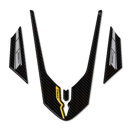 Adesivo resinato gel 3D Protezione parafango compatibile con Yamaha Tmax 2022