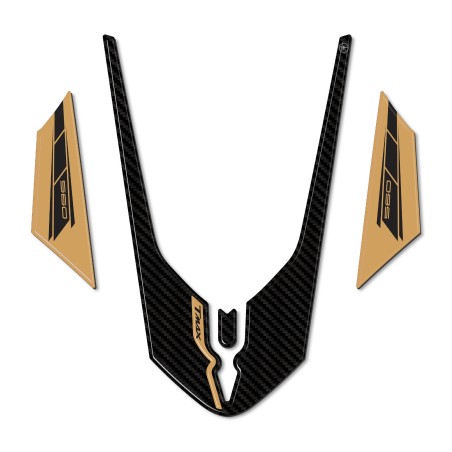 Resin gel 3D mudguard protection sticker compatible with Yamaha Tmax 2022