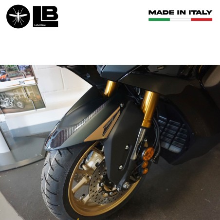 Adesivo resinato gel 3D Protezione parafango compatibile con Yamaha Tmax 2022