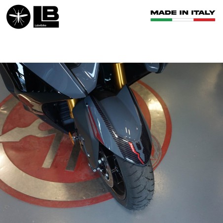Pegatina de protección de guardabarros 3D de gel de resina compatible con Yamaha Tmax 2022