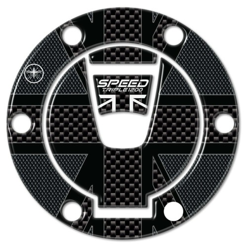 3D gel tank cap sticker for Triumph Speed Triple 1200 RS compatible bikes 2