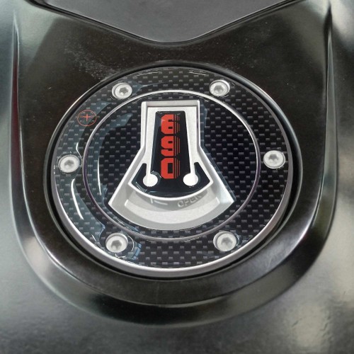 PEGATINA TAPÓN DEPÓSITO en RESINA GEL 3D compatible para MOTO KTM 690 DUKE