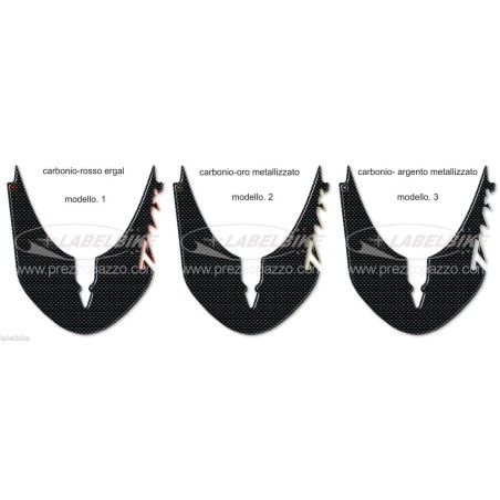 ADESIVO/STICKER 3D ergal parafango compatibile SCOOTER YAMAHA TMAX 530 2012-2014
