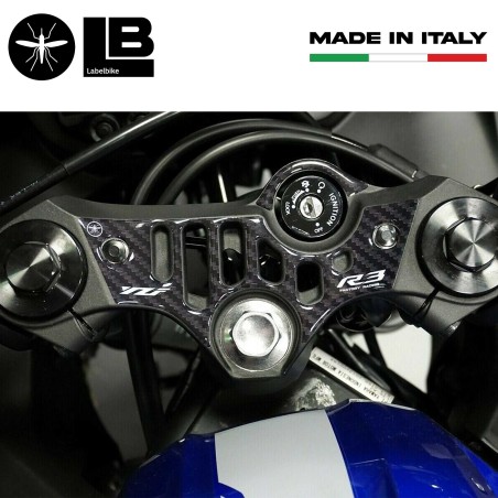 Kit de 3 pegatinas de gel 3D para motos compatibles Yamaha YZF R3 2019-2021