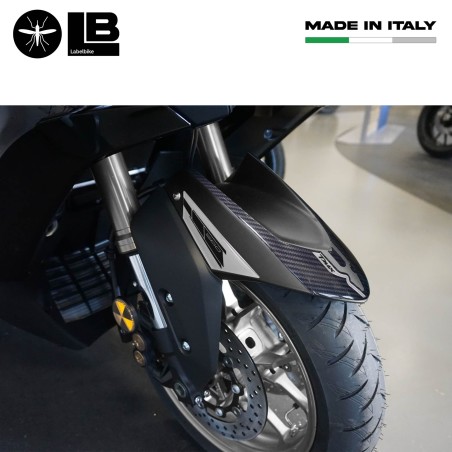 Kit de pegatinas 3D plateadas para protección de scooter compatible con Yamaha Tmax 560 2022