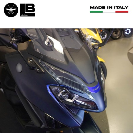 Blaues 3D-Aufkleberset zum Schutz Ihres Rollers, kompatibel mit Yamaha Tmax 560 2022–2023