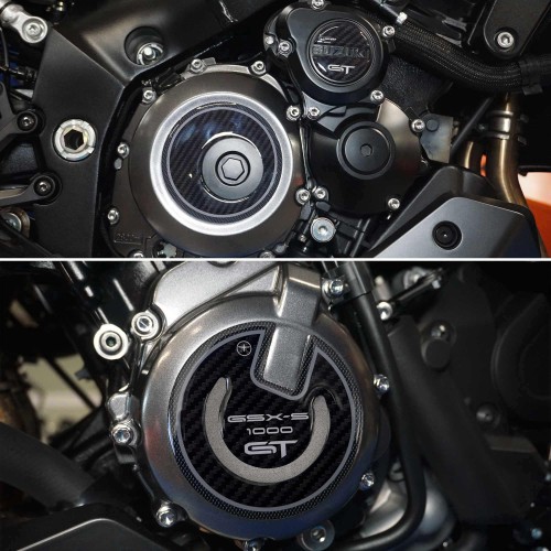 Kit Adesivi 3D Protezioni Carter compatibili con Suzuki GSX-S 1000 GT dal 2021