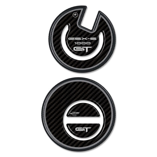 Pegatinas 3D Protectores de talón compatibles con Suzuki GSX-S 950 a partir de 2021 2