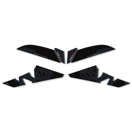 KIT ADESIVI 3D PROTEZIONI SERBATOIO COMPATIBILI CON SUZUKI GSX-S 1000 2021-2023