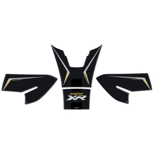 KIT ADESIVI 3D PROTEZIONI SERBATOIO compatibili x MOTO BMW S1000XR triple black 