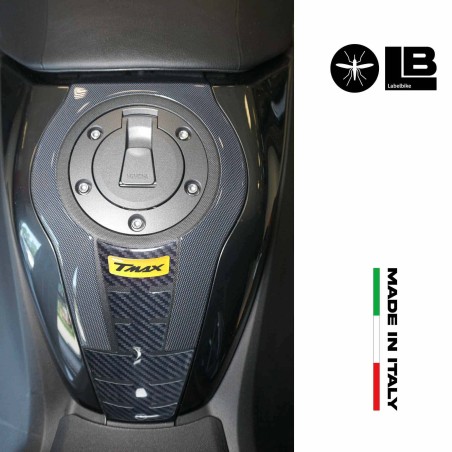 Kit de pegatinas de protección scooter 3D amarillo compatible con Yamaha Tmax 560 2022-23