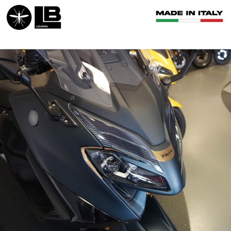 Kit adesivi 3D oro protezioni scooter compatibili con Yamaha Tmax 560 2022-2023