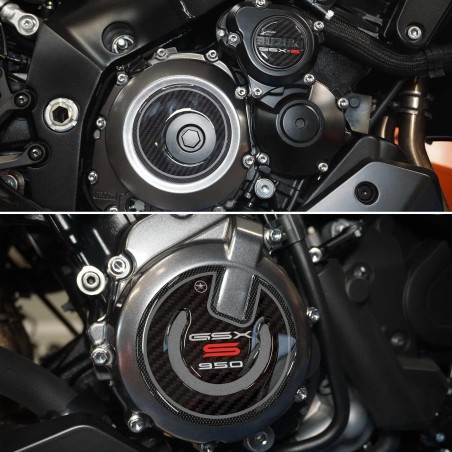 Kit de Adhesivos 3D para Protecciones Carter compatible con motos Suzuki GSX-S 950 del 2021