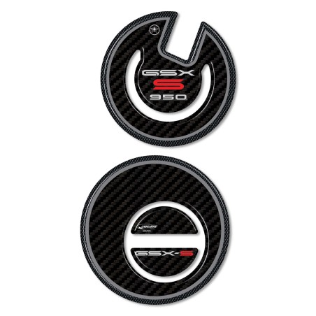 Kit de Adhesivos 3D para Protecciones Carter compatible con motos Suzuki GSX-S 950 del 2021