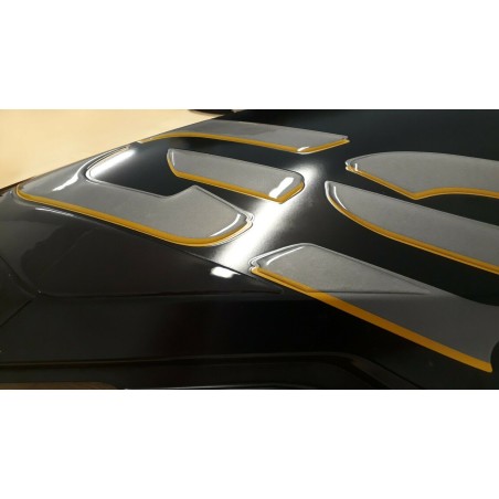 Kit ADESIVI 3D TRASPARENTI per Serbatoio MOTO compatibili BMW GS R1250 EXCLUSIVE