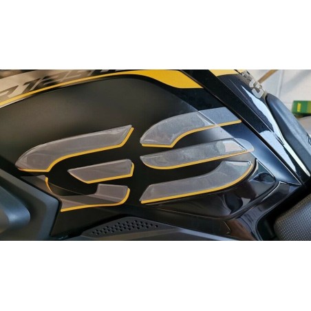 Kit ADESIVI 3D TRASPARENTI per Serbatoio MOTO compatibili BMW GS R1250 EXCLUSIVE