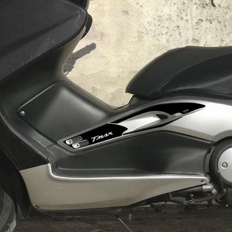 3D RESIN Boomerang STICKERS KIT TMAX CARBON for YAMAHA T max 500 2001-2007