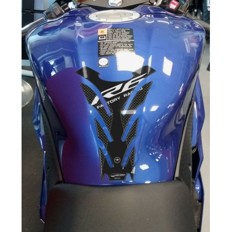 KIT ADESIVI in GEL 3D CARBON LOOK COMPATIBILI per MOTO YAMAHA YZF R6 2017-2020
